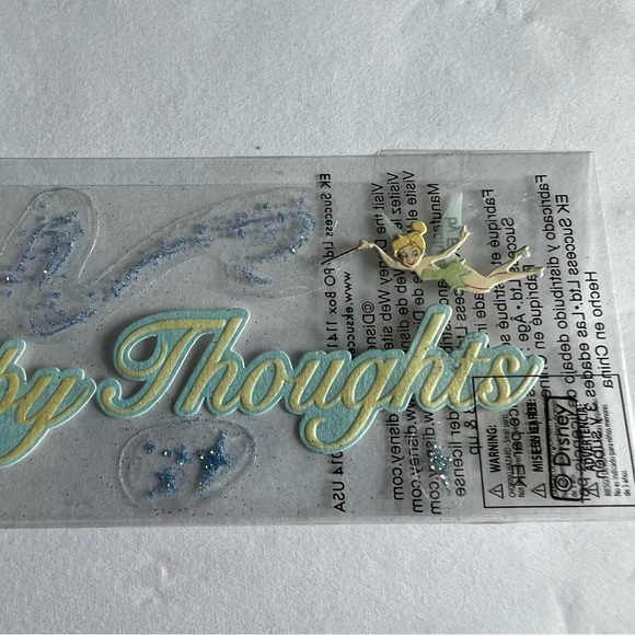 NWT Disney EK Success Tinker Bell Happy Thoughts Dimensional Sticker Set - Picture 6 of 6